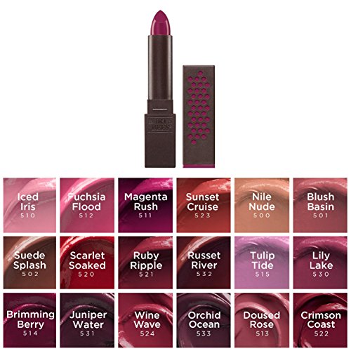 Burt's Bees Natural Moisturizing Lipstick - Magenta Rush
