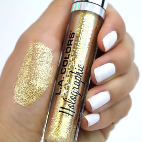 Holographic Iridescent Lip Gloss - Lip Shine with Vitamin E & Shea Butter, Diamond Lite 0.14 Fl Oz - Pack of 1