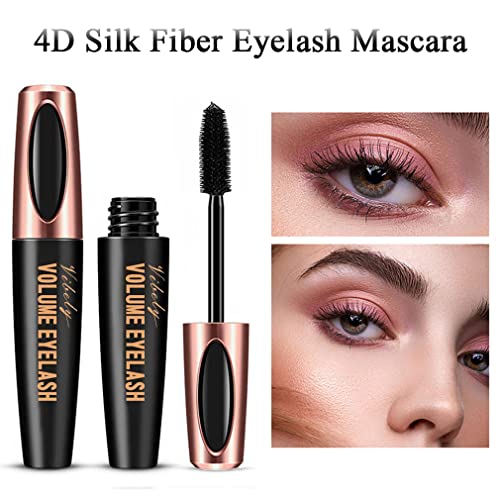 4D Silk Fiber Lash Mascara Waterproof 3 Pack