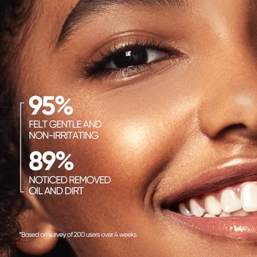 Panthenol Gentle Foaming Facial Cleanser | Daily Oil Control Face Wash for Women & Men, Soothes Troubled Skin, Amino Acid + Ceramide, Balances Skin Barrier, Smooth & Refreshed Complexion