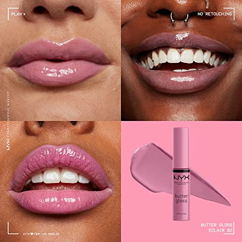 NYX Butter Gloss Duo - Vanilla Cream Pie & Eclair Pink