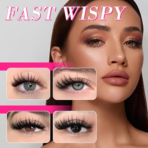 TDANCE 320 Premade Lash Fans 7D Wispy Volume Extensions 8-15mm