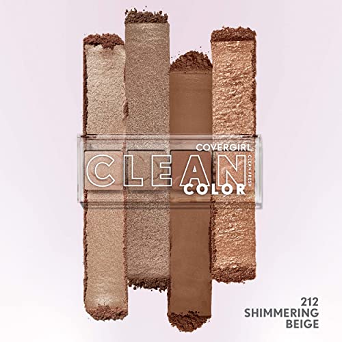 COVERGIRL Clean Fresh Shimmer Eyeshadow Beige