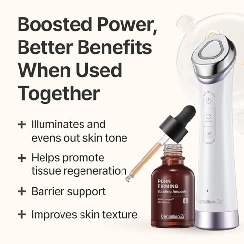 CENTELLIAN 24 PDRN Firming Boosting Ampoule (1.01 fl oz) - Improved Skin Elasticity by Dongkook Pharmaceutical. PDRN 300,000 ppm, Hydrolyzed Collagen & Elastin
