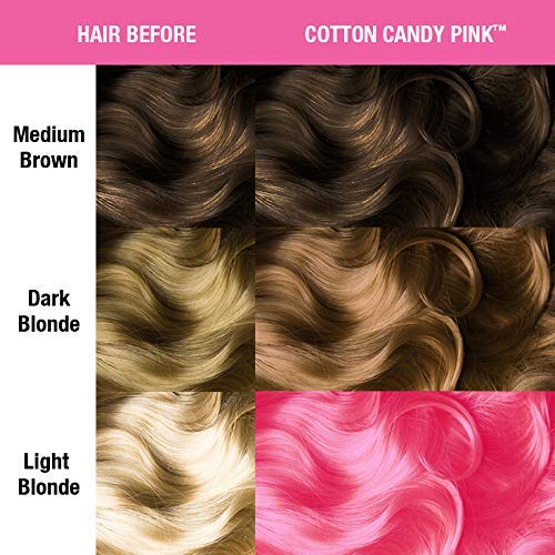 Manic Panic Cotton Candy Pink Semi-Permanent Hair Dye 4oz - Vegan & Cruelty-Free