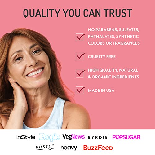 Eve Hansen Organic Rose Water Spray ? Pure Rosewater Face & Hair Mist for Hydration & Refreshing Glow | Facial Toner & Makeup Setting Spray | Alcohol-Free & Vegan | 4 oz