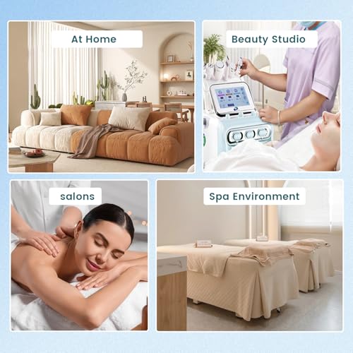 7-in-1 Facial Machine with Vacuum & LED for Home Skincare