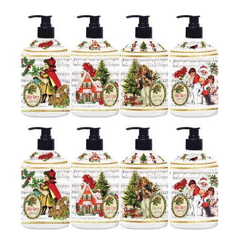 Toeah Home & Body Holiday Greetings Hand Soap, 8-pack 21.5 fl oz Bottles