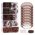 Dance Hair Accessories Kit with U-Shaped Pins & Hair Nets