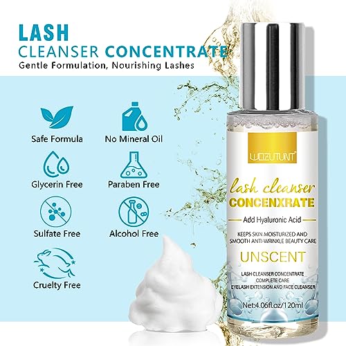 Lash Extension Shampoo Concentrate - 4.06 FL OZ