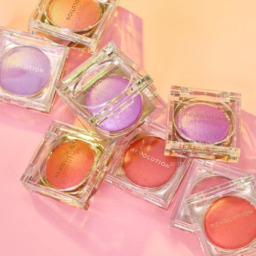 Revolution Beam Bright Blush - Peach Pop Luminous Powder