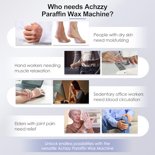 Achzzy 4000ml Paraffin Wax Machine - Hand & Foot Warmer