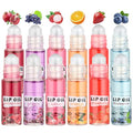 12-Piece Fruit Flavored Lip Gloss Set for Girls - Moisturizing