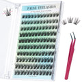 Self-Adhesive Cluster Lashes - 120PCS Fluffy Wispy 8-14MM