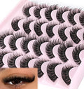 Russian Volume False Eyelashes D-Curly 14 Pairs Pack
