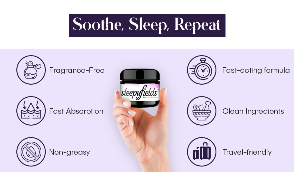 SLEEPY FIELDS Enhanced Moisturizing Sleep Cream