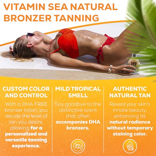 Vitamin Sea Natural Bronzer Tanning Lotion 13.5oz