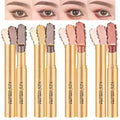 4-Pack Gradient Eyeshadow Stick Set - Waterproof Matte & Shimmer