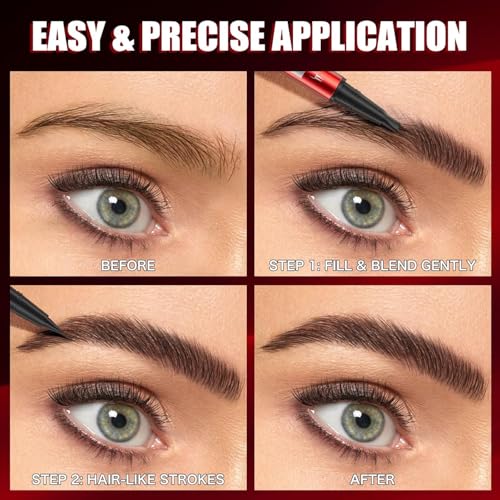 Essorall Dual-Tip Microblading Eyebrow Pencil - Waterproof