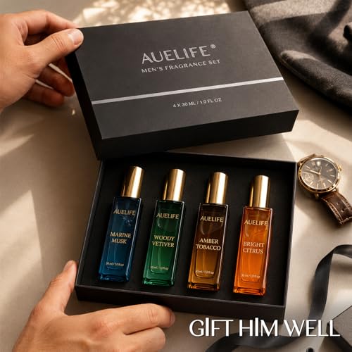 Men's Perfume Gift Set 4x30mL - 4 Cologne Scents