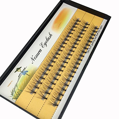 10D Individual Cluster False Eyelashes 6mm-16mm Black