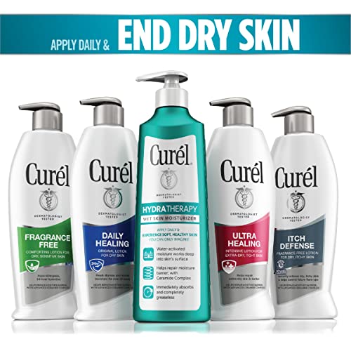 Curel Skincare Cream, Soothing Lotion for Dry Cracked Feet, with Shea Butter and Coconut Milk 3.5OZ 3 Pack