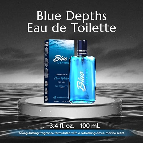Blue Depths Eau de Toilette for Men - 3.4 Fl Oz
