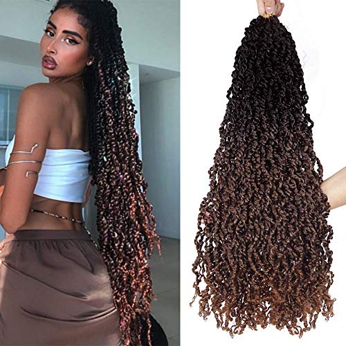 SOKU Passion Twist Crochet Hair 26" - 8 Packs Pre Twisted Senegalese Yanky Twist Crochet Hair Bey-Blonde Majesty Twist Pre-looped Synthetic Dreadlocks Bohemian Locs for Black Women