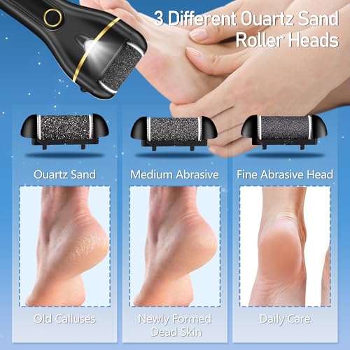 Electric Callus Remover Kit for Feet - 2 Speed Waterproof File