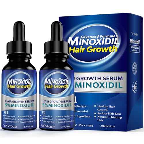 2-Pack Minoxidil for Men and Women Hair Growth- Monoxide for Women Hair Growth, Monoxide for Men Hair, Beard Growth Oil