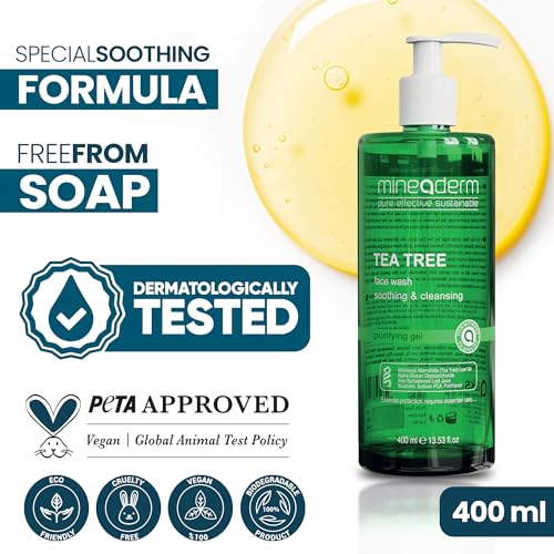 Tea Tree Oil Face Wash for Oily & Acne-Prone Skin