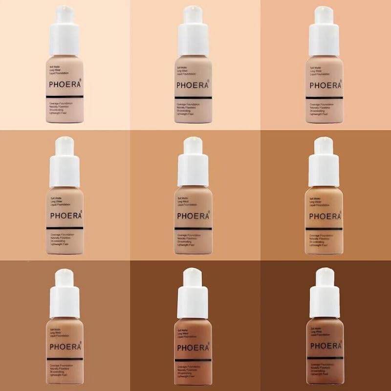 Phoera Full Coverage Foundation 30ml - Matte Oil Control