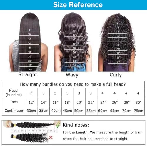 EMOL Burmese Curly Human Hair 3 Bundles 12 Inch 3C4A
