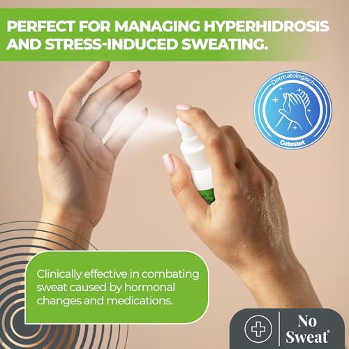 Maximum Strength Antiperspirant Spray for Excessive Sweating - 50ml