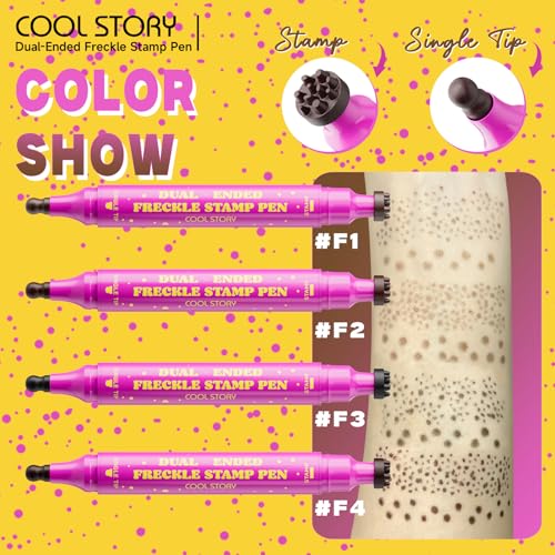 Beauty Glazed Freckle Stamp Pen Dual-Ended Waterproof Marker