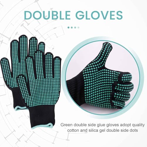 Heat-Resistant Gloves for Hair Styling & Flat Irons