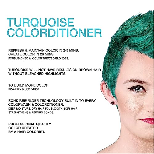 Celeb Luxury Intense Color Depositing Colorconditioner Conditioner + BondFix Bond Rebuilder, Vegan, Sustainably Sourced Plant-Based, Semi-Permanent, Viral and Gem Lites Colorconditioners