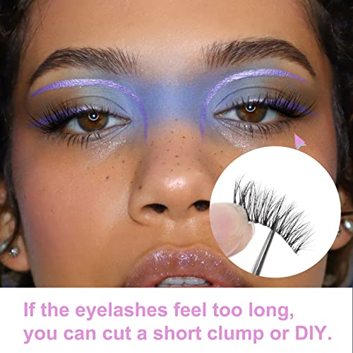Half Lashes Natural Look Wispy Mink Cat Eye