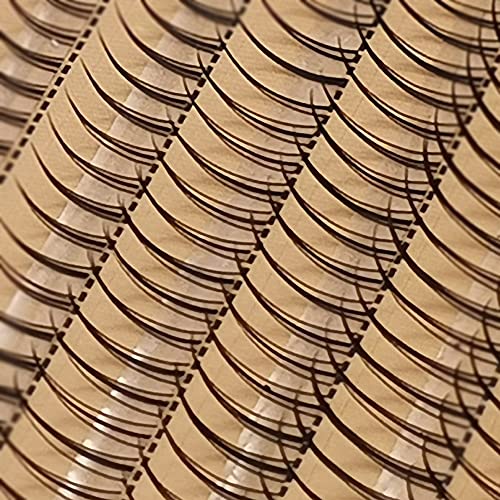 Fishtail Eyelash Extensions Mix Length 10D A Curl Clusters