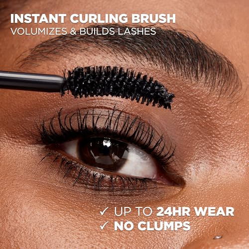 L'Oreal Paris Voluminous Original Curved Brush Mascara, Black