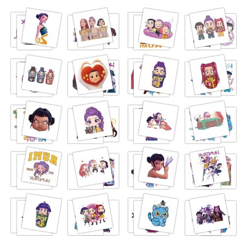 60Pcs Temporary Tattoos for Kids - Party Favors & Stickers