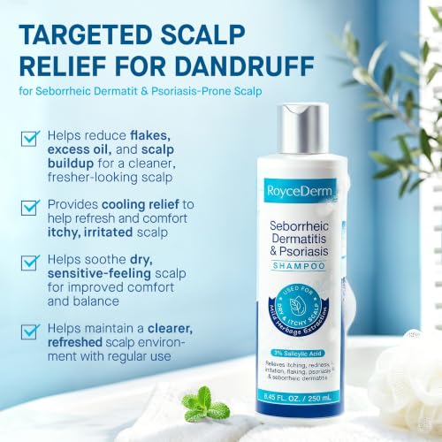 Roycederm Anti-Dandruff Shampoo & Scalp Cream Set