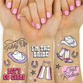 Last Rodeo Bachelorette Temporary Tattoos - 48 Glitter Styles