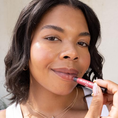 Burt's Bees Lip Shimmer Fig 4-Pack - Tinted Lip Balm