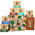 Dr. Squatch Men¡¯s Soap & Cologne Bundle - Birthday Gifts for Men - Bar Soap, Men's Cologne - Gifts for Men (6 Soap, 1 Cologne)