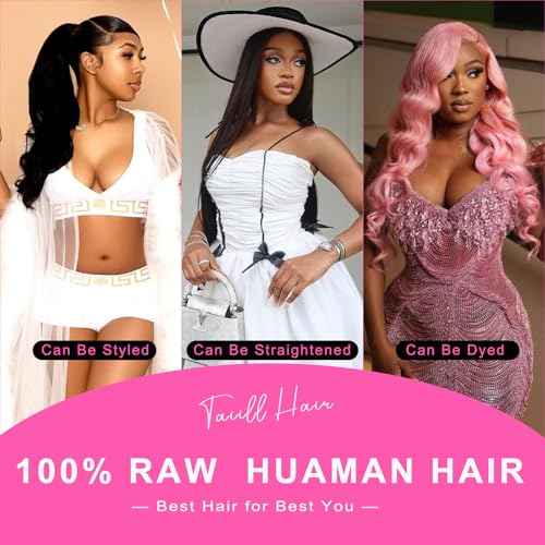 12A Human Hair Bundles Body Wave Bundles Human Hair 100% Unprocessed Brazilian Virgin Bundles Body Wave Real Human Hair Extensions Natural Black 26 Inch