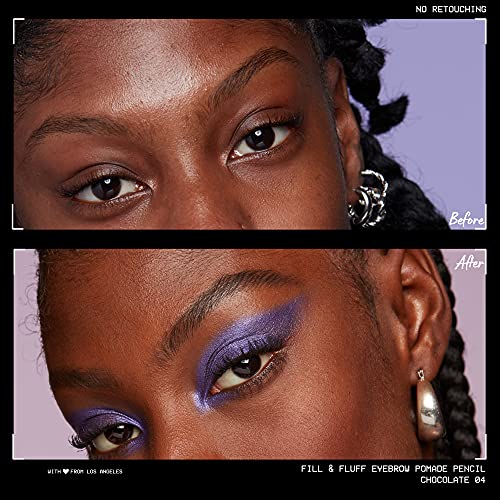 NYX Fill & Fluff Eyebrow Pomade Pencil in Chocolate