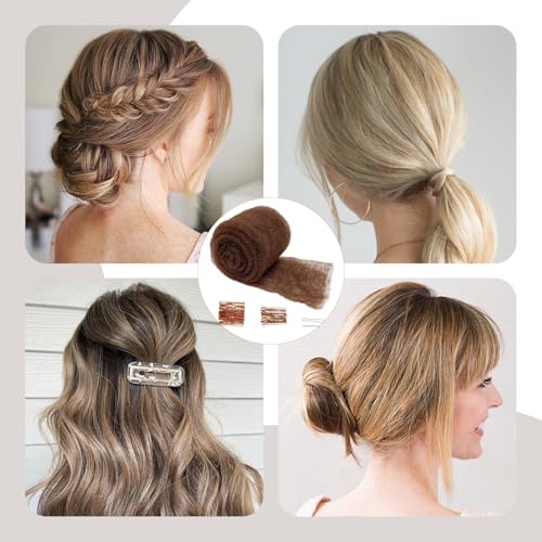 Hair Bun Maker Kit - Sponge Padding & 70 Bobby Pins