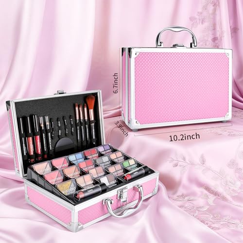 KAICOERLY Makeup Kit for Women - Complete Set with Eyeshadow, Lip Gloss & More
