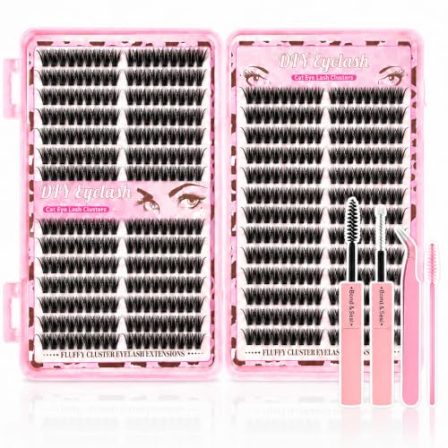 Lash Clusters Kit 10-16mm Natural DIY Eyelash Extensions 300pcs
